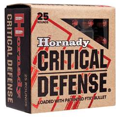 Hornady 91340 Critical Defense 40 S&W
